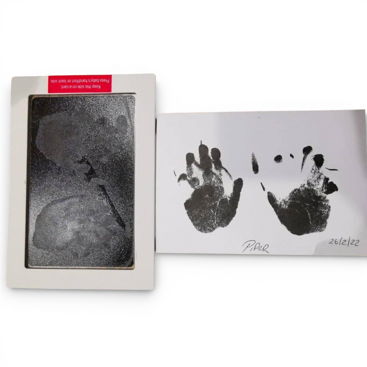 Mess Free Ink Impression Kit for Baby Hands and Feet