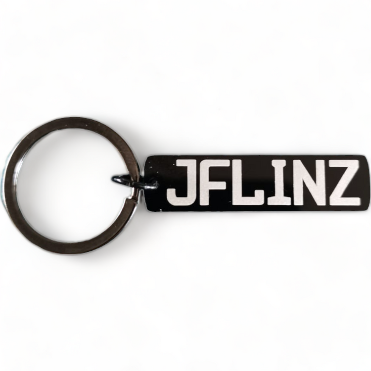 Personalised NZ Mini Car Number Plate Keyring