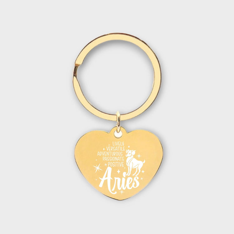 Aries Descriptive Keychain - jflinz