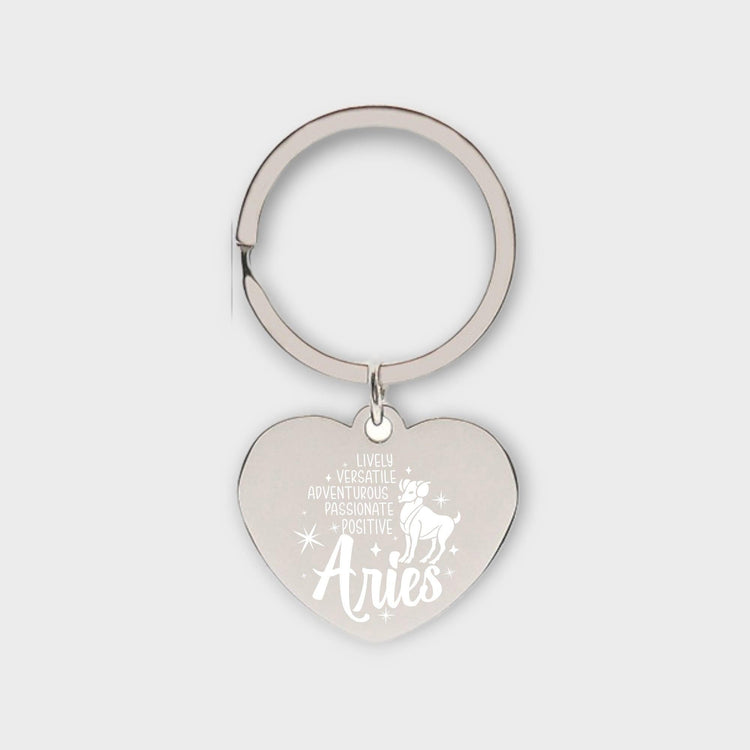 Aries Descriptive Keychain - jflinz
