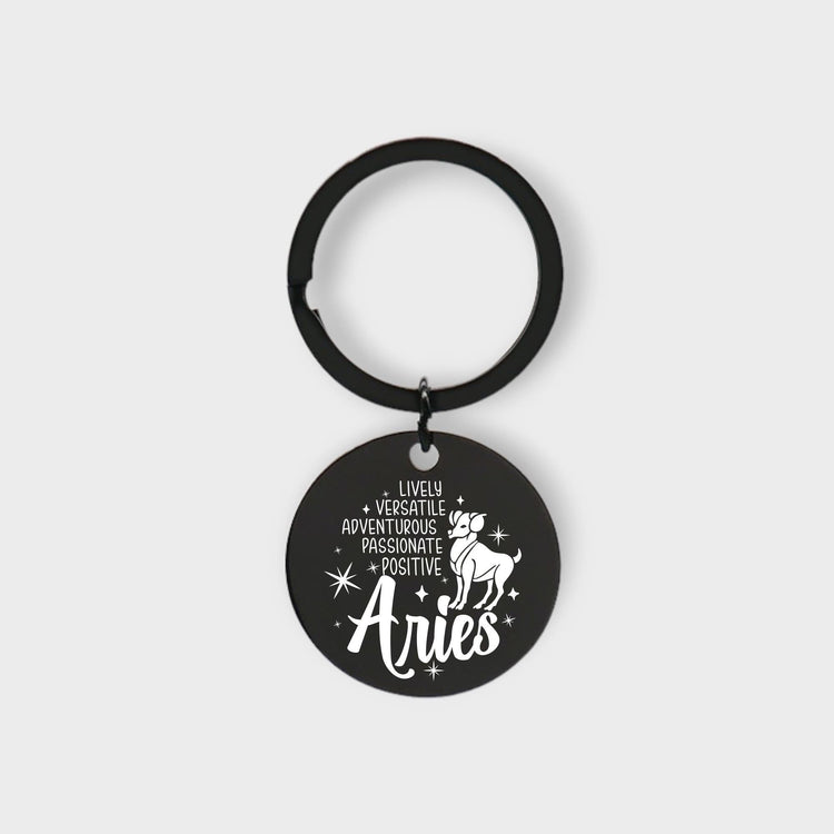 Aries Descriptive Keychain - jflinz