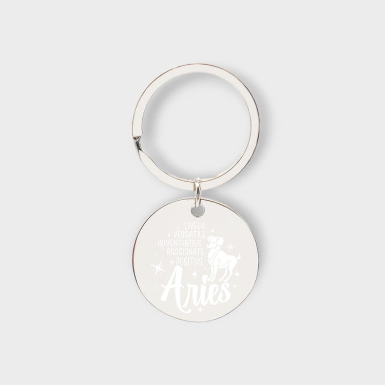 Aries Descriptive Keychain - jflinz