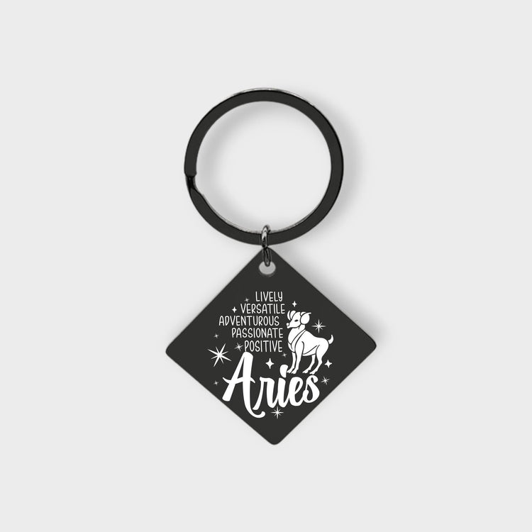 Aries Descriptive Keychain - jflinz