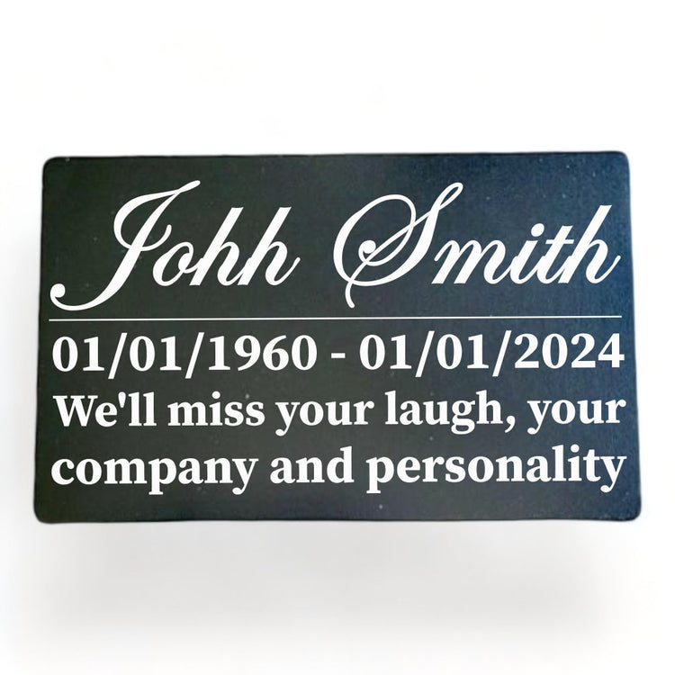 Memorial Plaque | Aluminium |