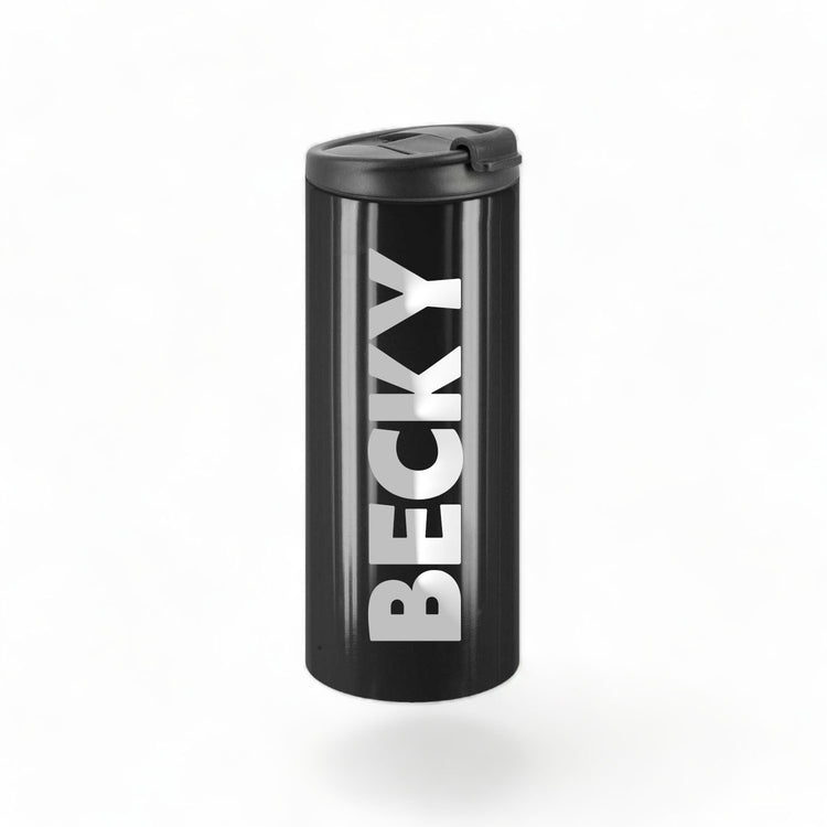 Personalised Tall Traveller Travel Cup
