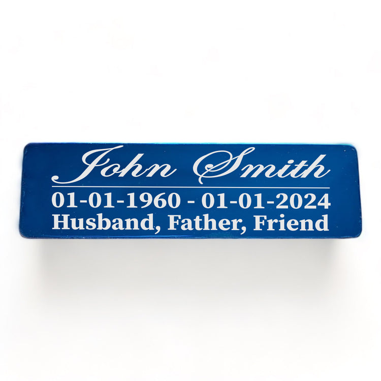 Memorial Plaque | Mirror Stainless |
