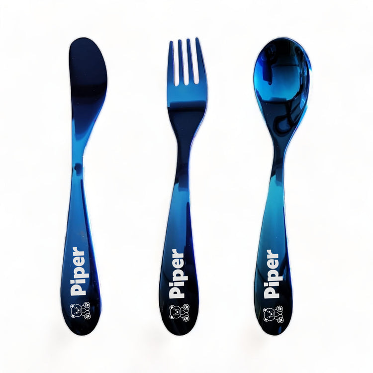 Personalised Kids Cutlery Set