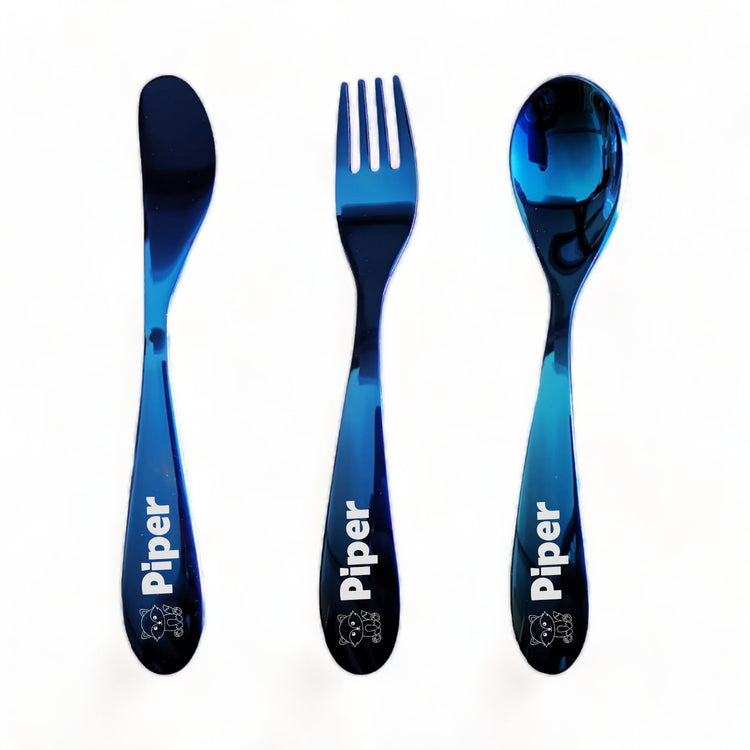 Personalised Kids Cutlery Set