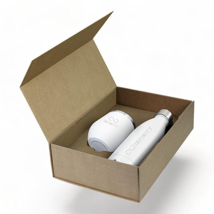 Business Engraved Travel Cup & Bottle Gift Set - jflinz