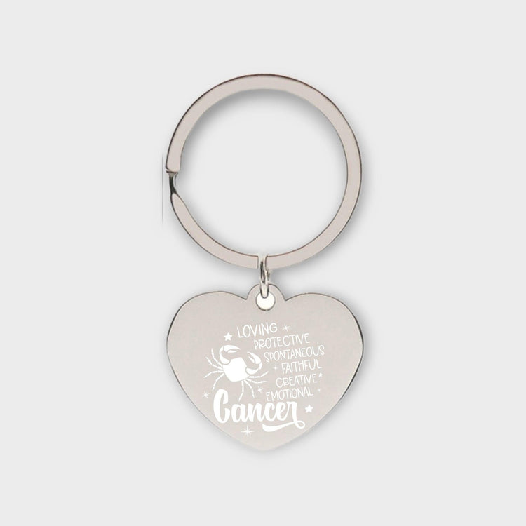 Cancer Descriptive Keychain - jflinz