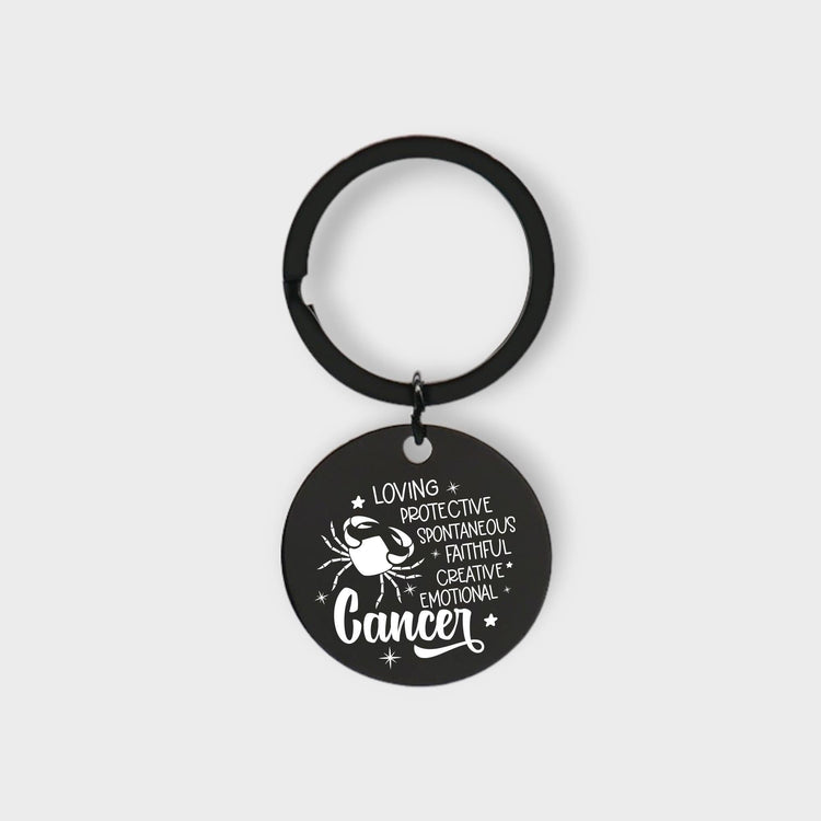 Cancer Descriptive Keychain - jflinz