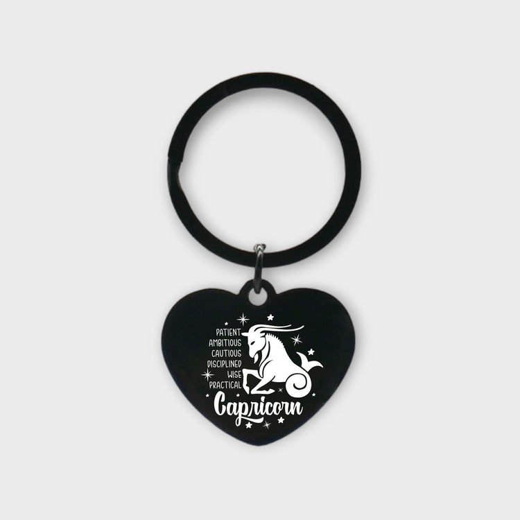 Capricorn Descriptive Keychain - jflinz