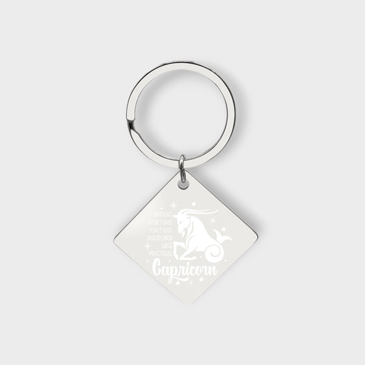 Capricorn Descriptive Keychain - jflinz