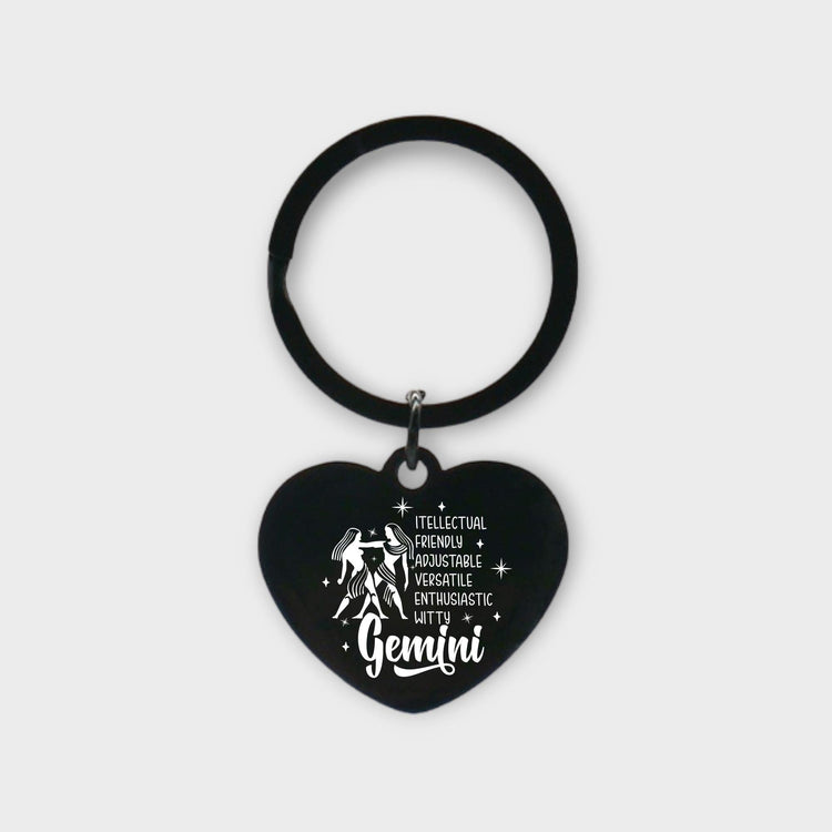 Gemini Descriptive Keychain - jflinz
