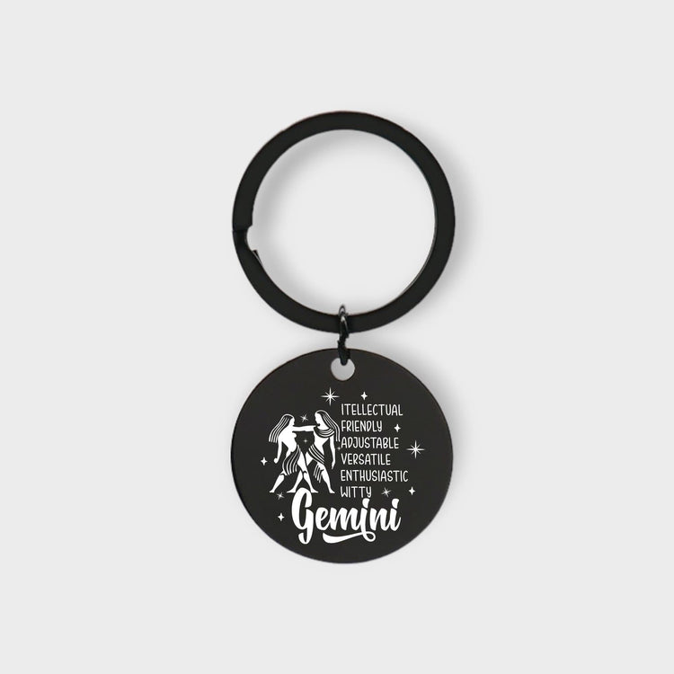 Gemini Descriptive Keychain - jflinz
