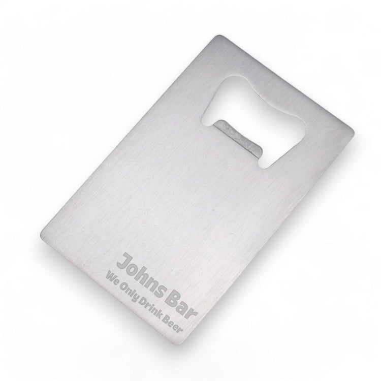 Flat Pocket Bottle Opener - jflinz