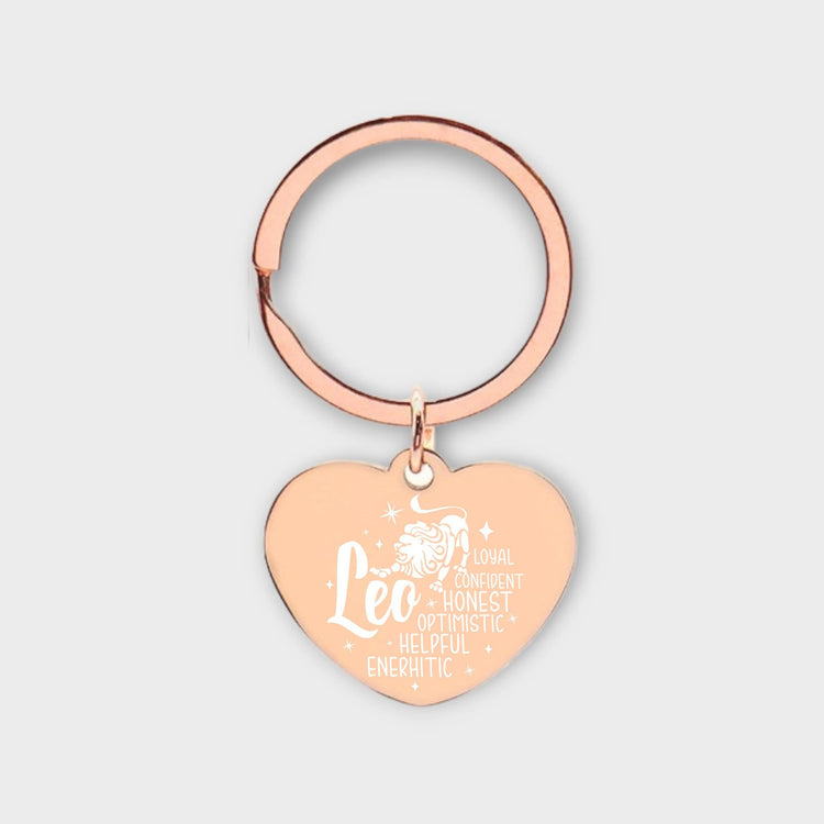 Leo Descriptive Keychain - jflinz