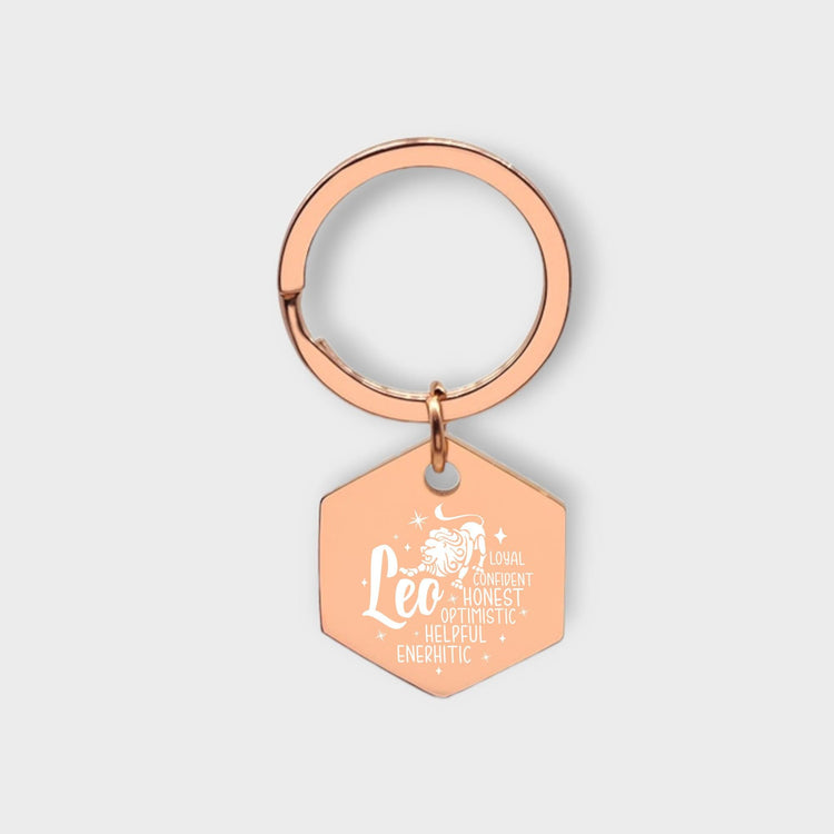 Leo Descriptive Keychain - jflinz