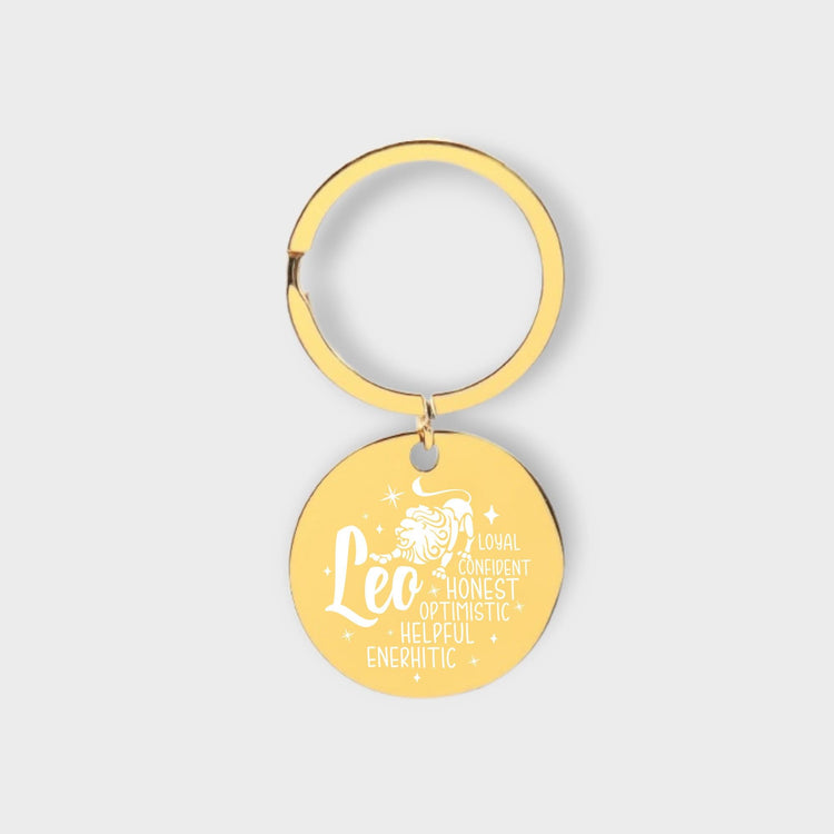 Leo Descriptive Keychain - jflinz