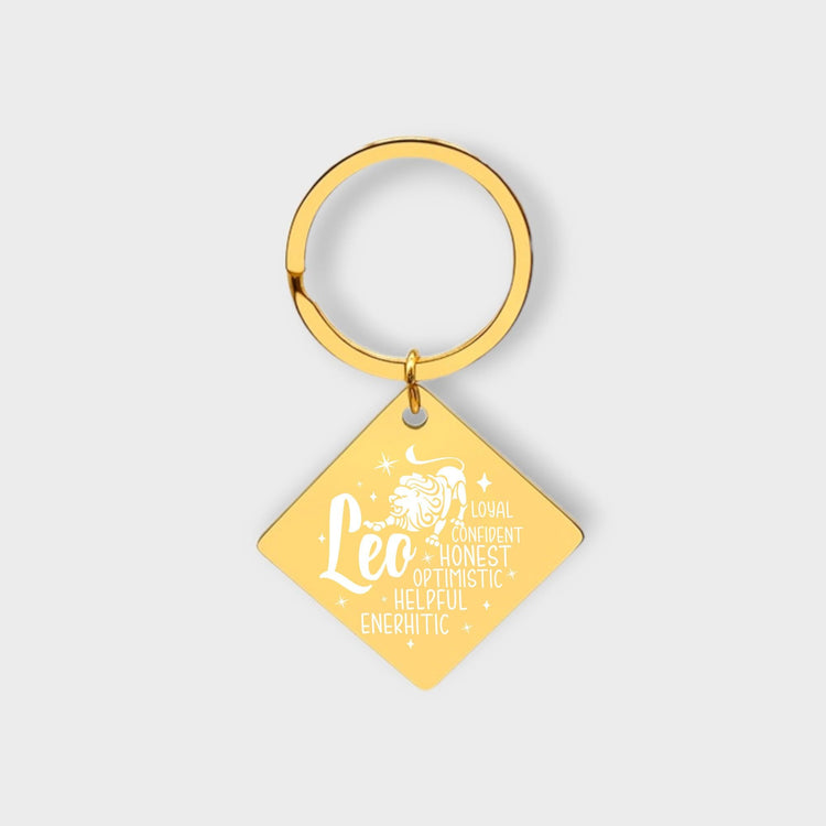 Leo Descriptive Keychain - jflinz
