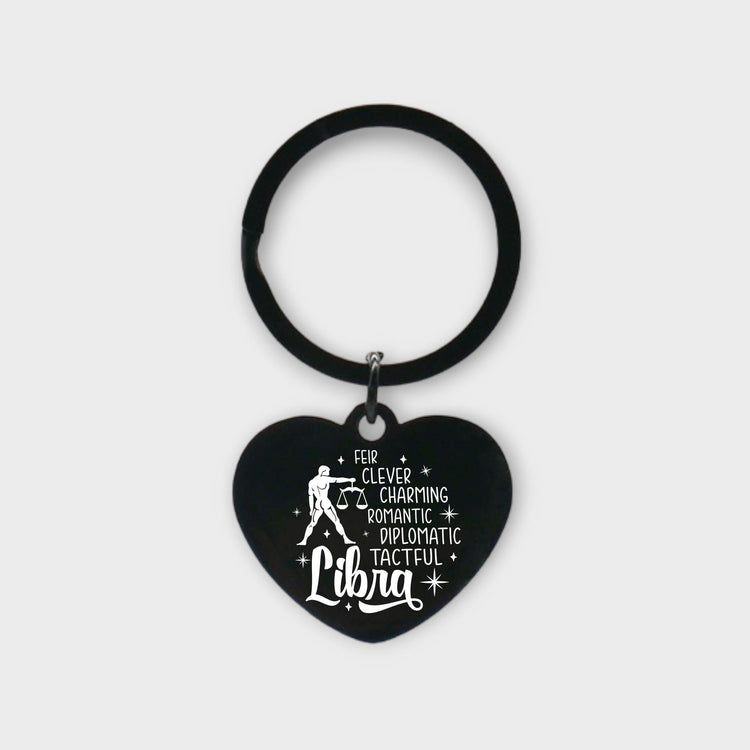 Libra Descriptive Keychain - jflinz