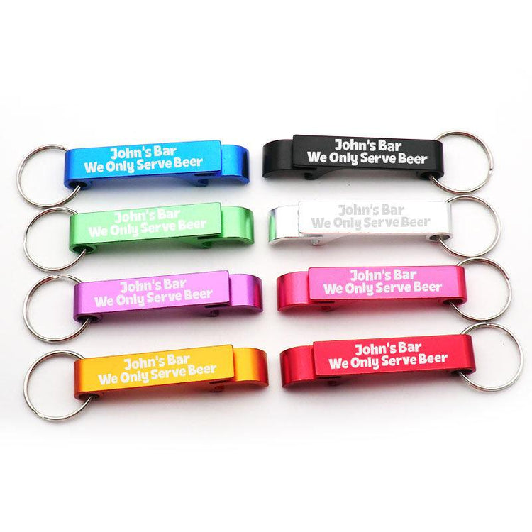 Aluminium Bottle Openers - 10 Pack - jflinz