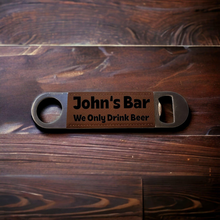 Bar Blade - Bottle Opener - Leather Style - jflinz