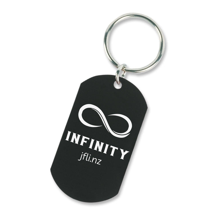 Business Aluminium Keyring - jflinz