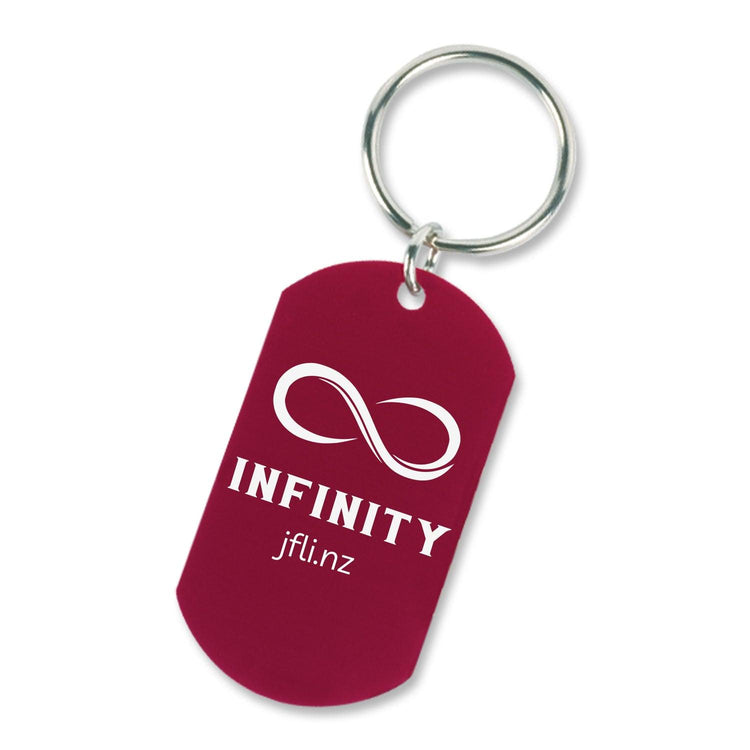 Business Aluminium Keyring - jflinz