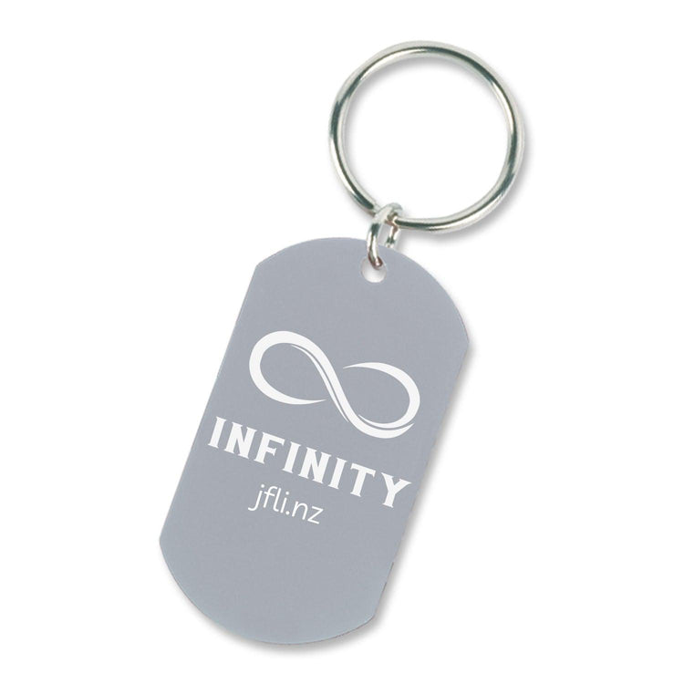 Business Aluminium Keyring - jflinz
