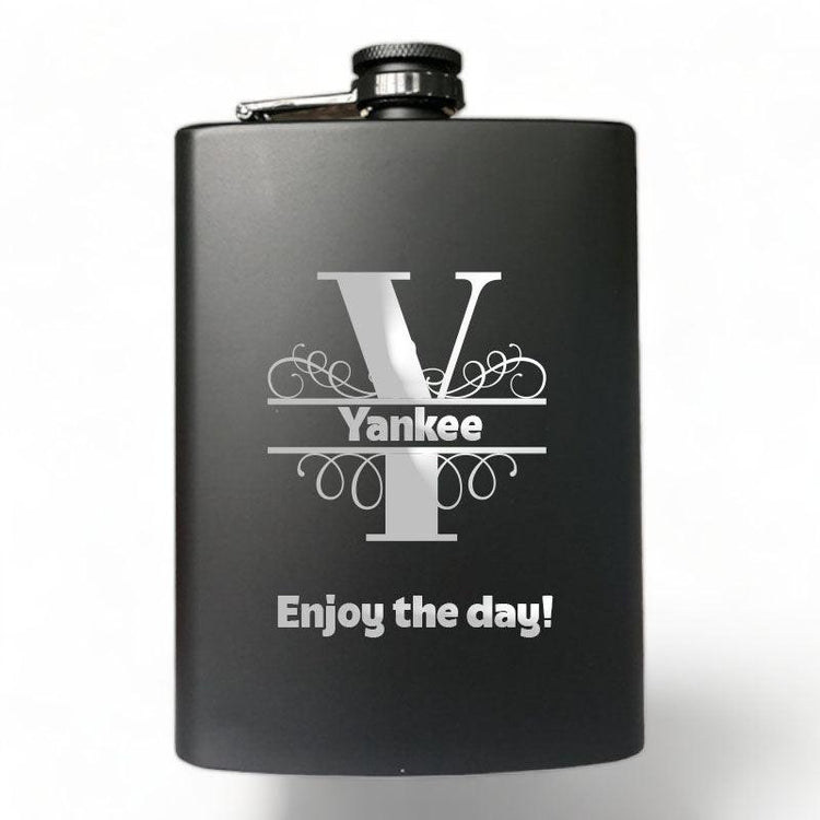 Laser Engraved Hip Flask - jflinz