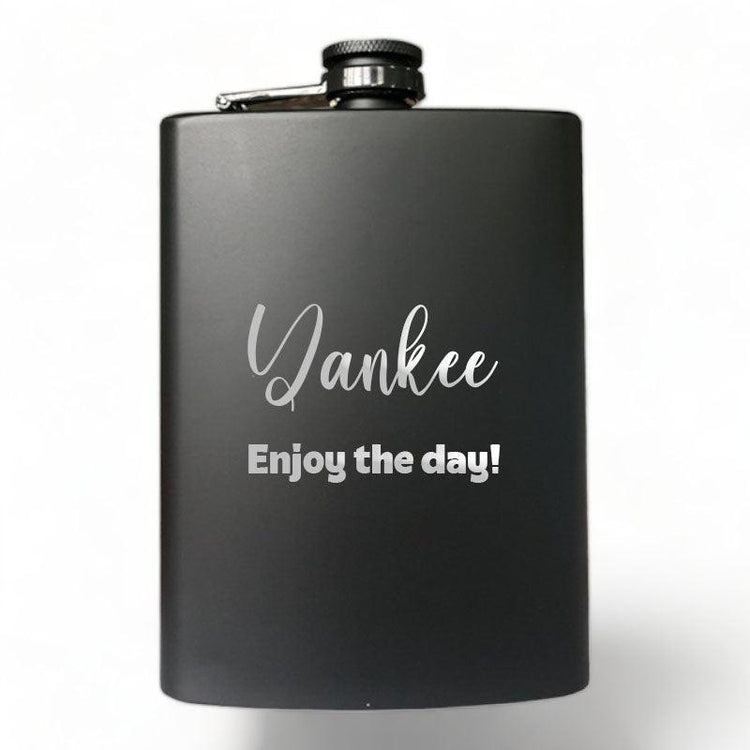 Laser Engraved Hip Flask - jflinz