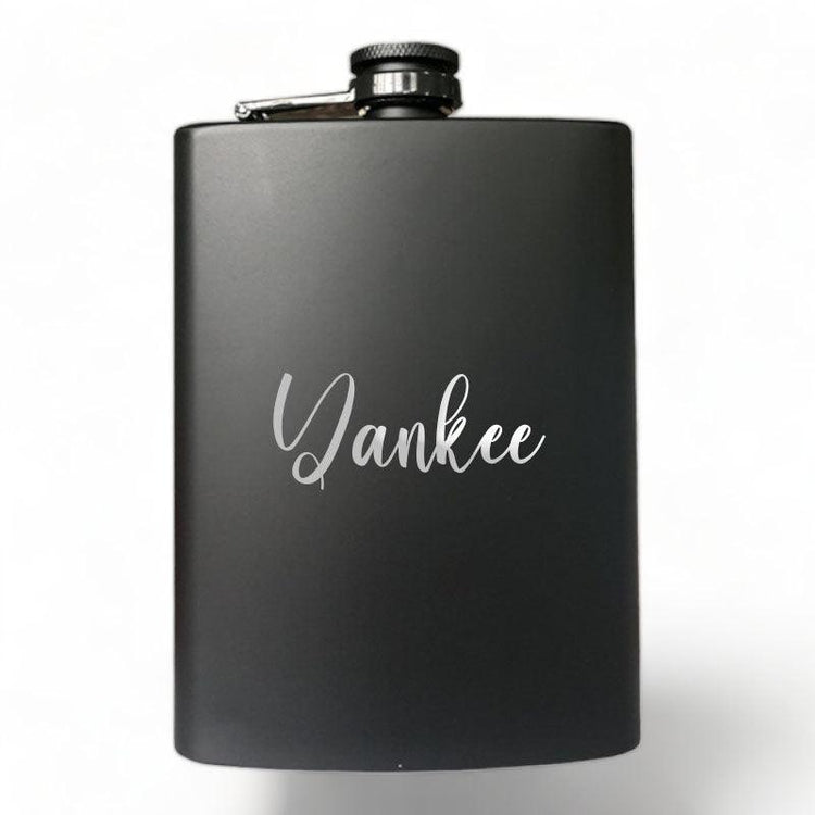 Laser Engraved Hip Flask - jflinz