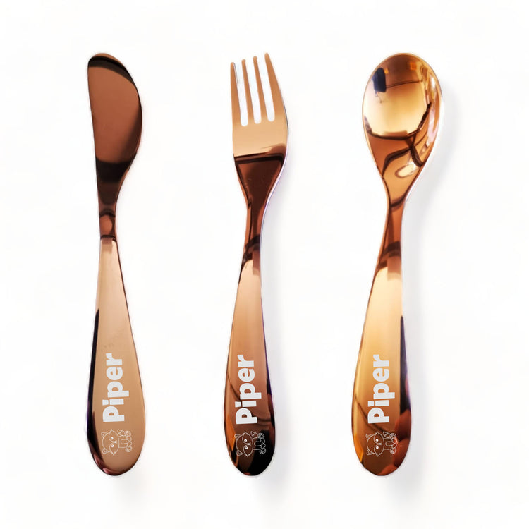 Personalised Kids Cutlery Set