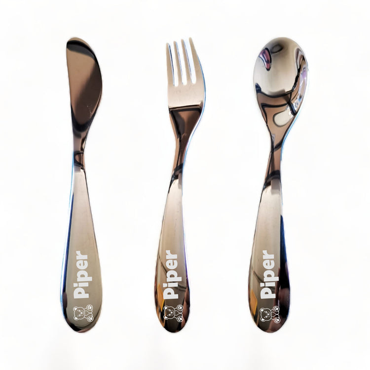 Personalised Kids Cutlery Set