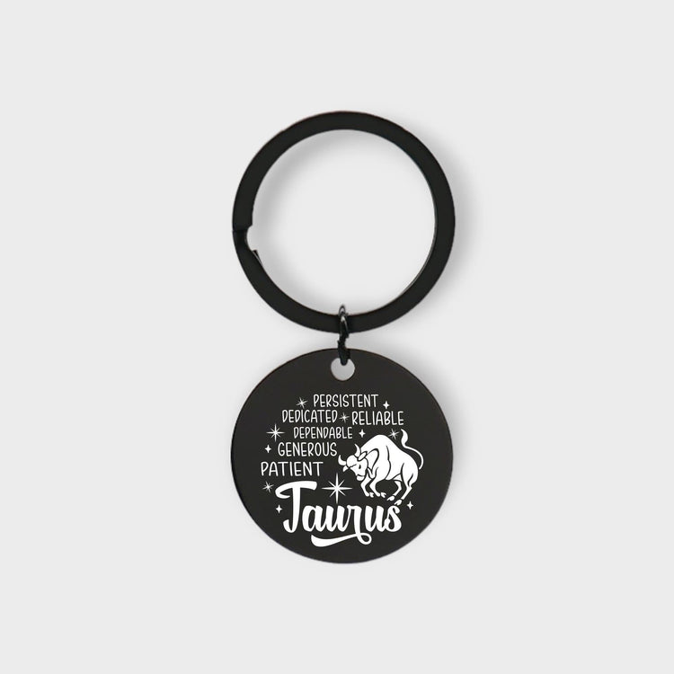 Taurus Descriptive Keychain - jflinz