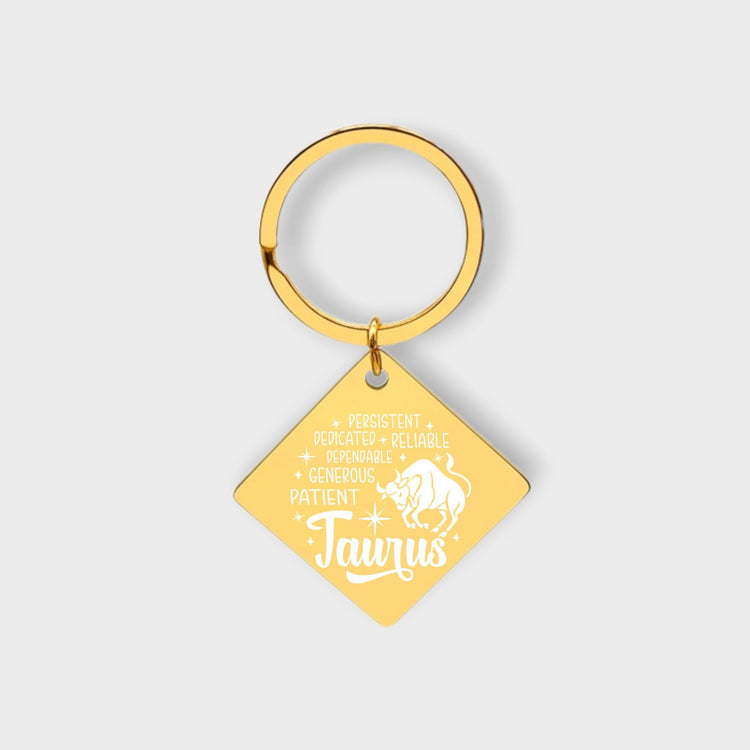 Taurus Descriptive Keychain - jflinz