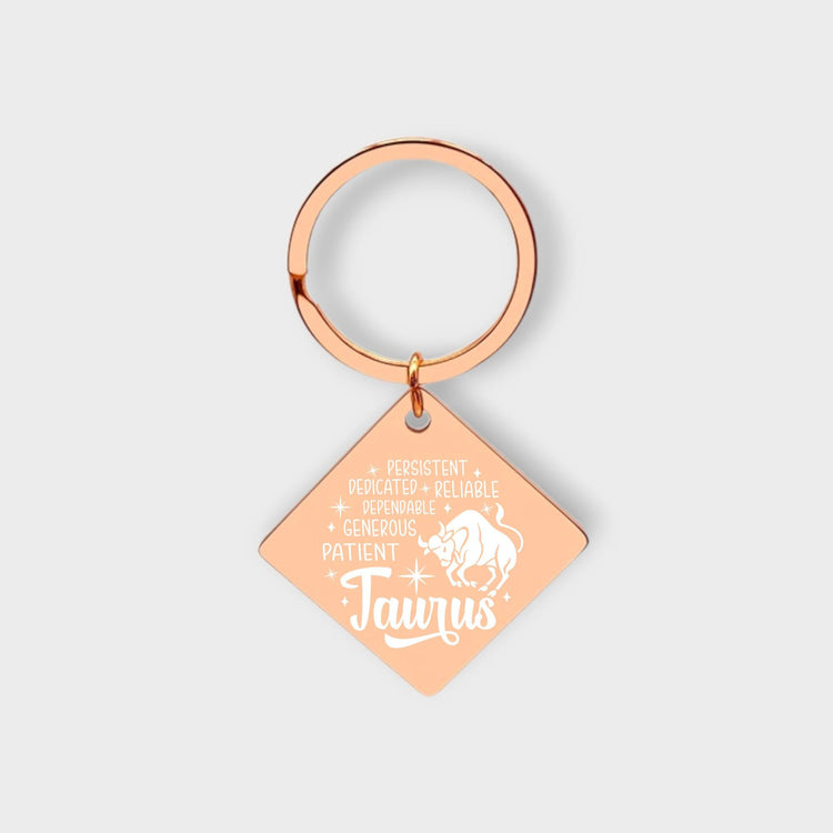 Taurus Descriptive Keychain - jflinz