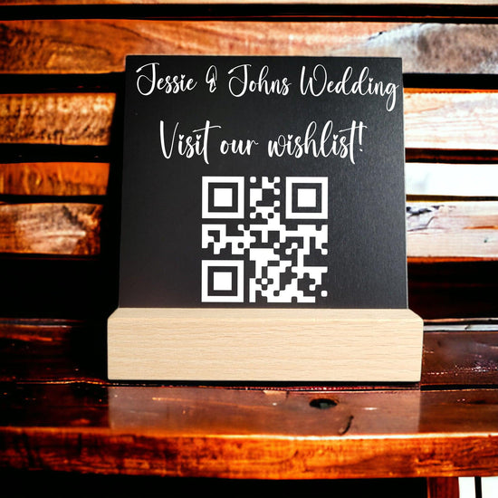 Wedding QR Signage - jflinz